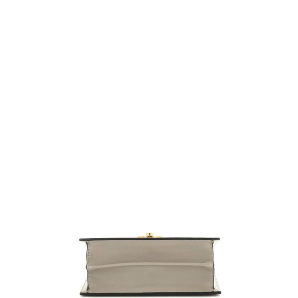 Christian Louboutin Elisa Shoulder Bag Leather Small Gray - Picture 4 of 7